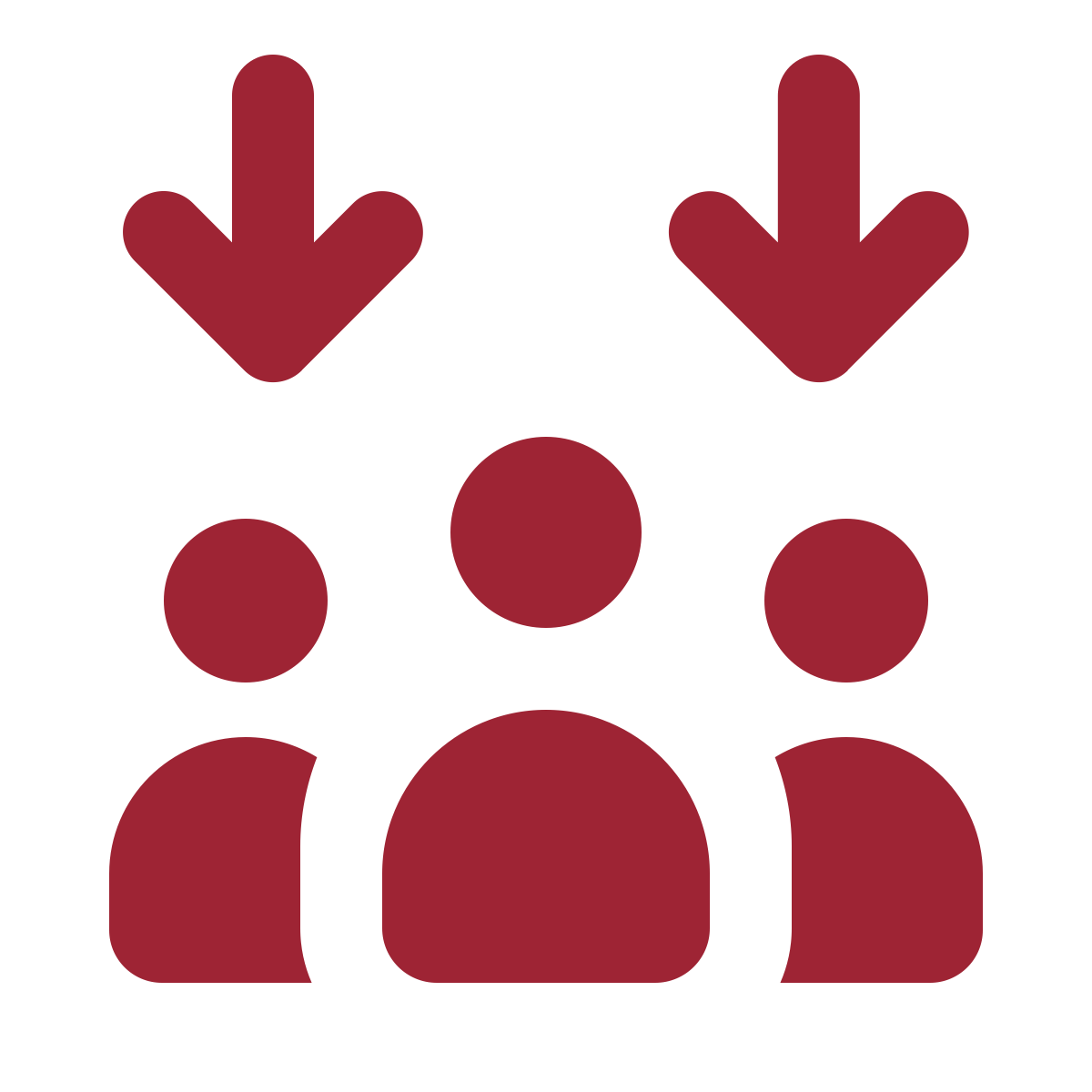 service delivery process icon
